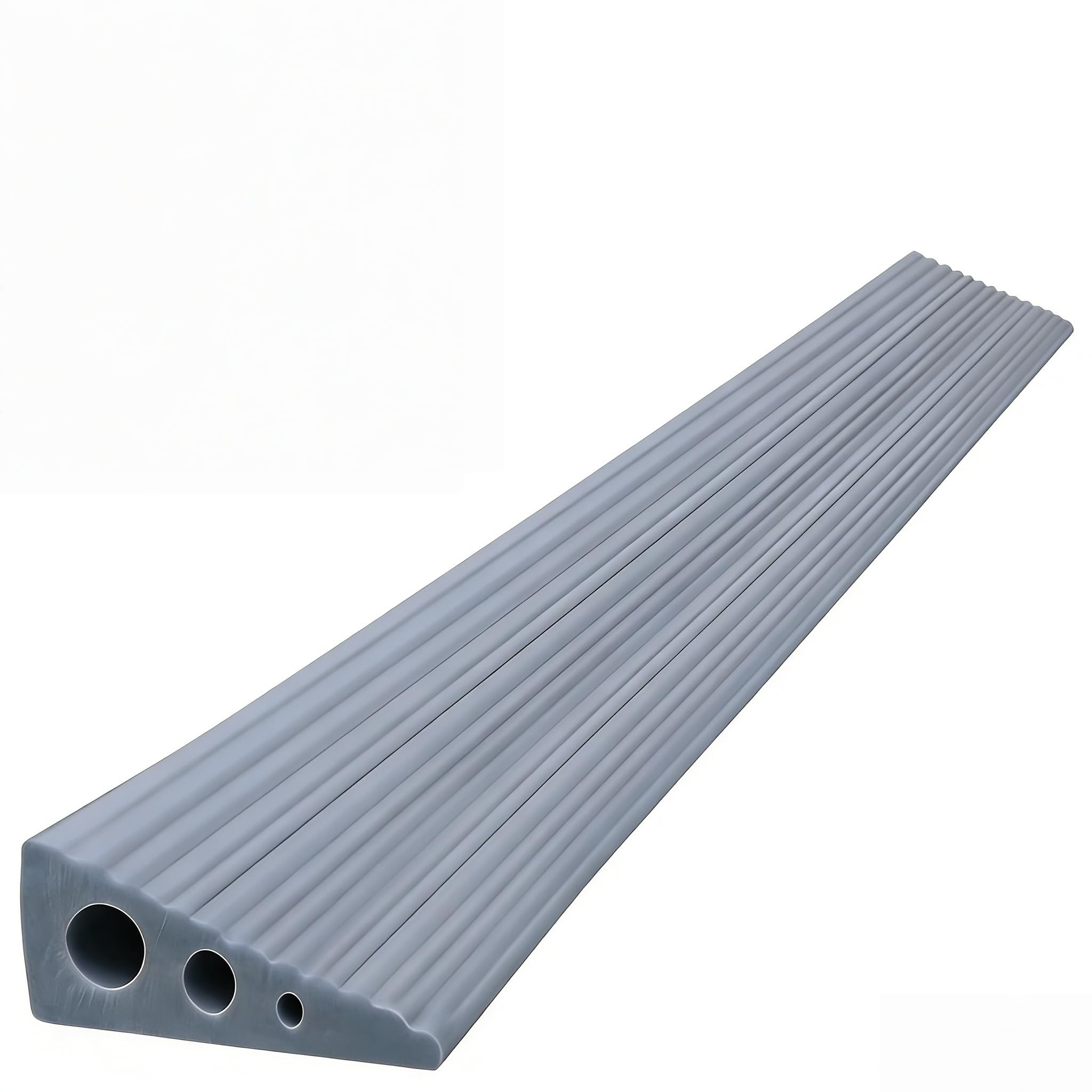 CUTIS Türschwellenrampe,Rollstuhlrampe, PVC Türschwellenrampe aus Naturgummi, Rampe Saugroboter,Schwellenrampe, Rampe Türschwelle,für Rollstuhl Rollator Saugroboter Kinderwagen