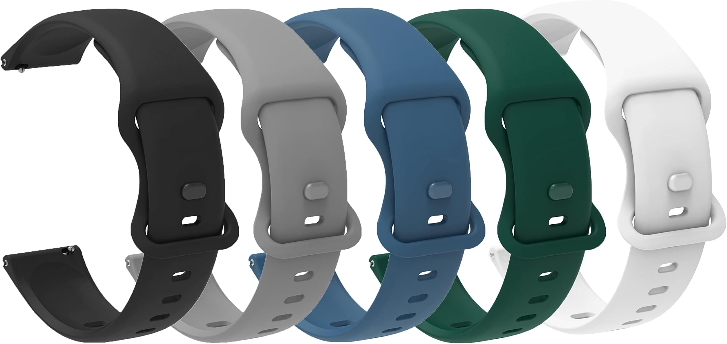 Compatible with CMF Watch Pro 2 Smartwatch Band, 22mm Quick Release Classic Watch Bands Soft Silicone Bands Bracelet Sports Strap Compatible with CMF Watch Pro, Watch Pro 2