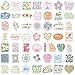 100Pcs Pink Inspirational Aesthetic Stickers, Cute Motivational Sticker for Women, Encouragement Vinyl Waterproof Stickers for Water Bottle, Laptop, Scrapbook, Journal (Pink 100)
