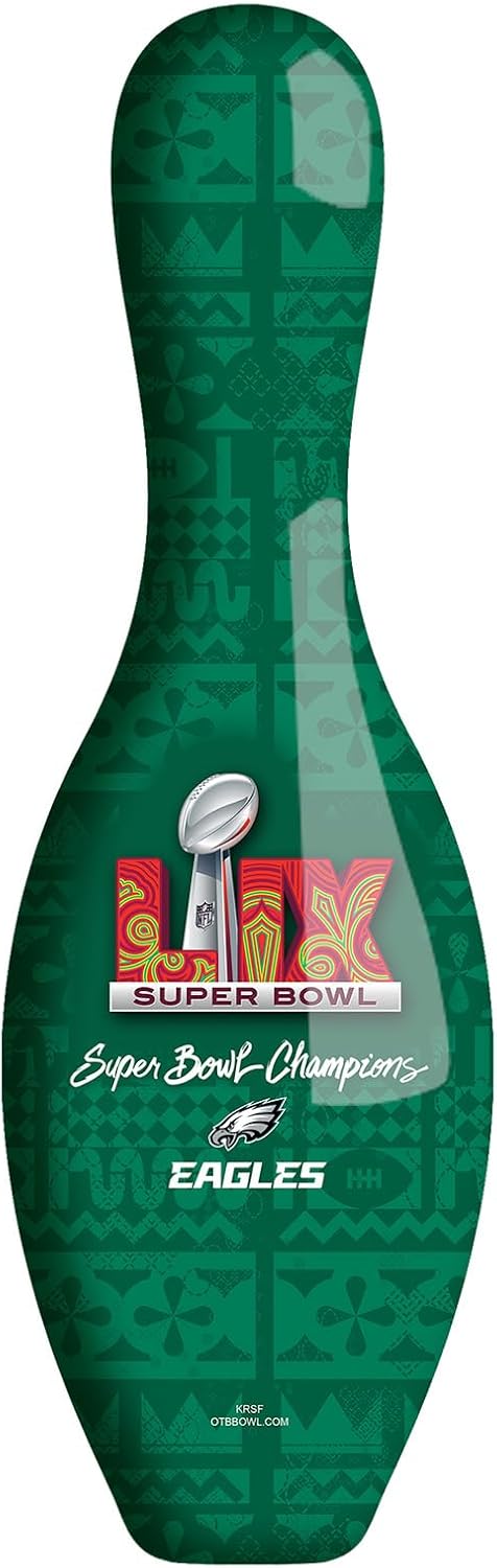 KR Strikeforce NFL Super Bowl LIX Champs Philadelphia Eagles Bowling Pin