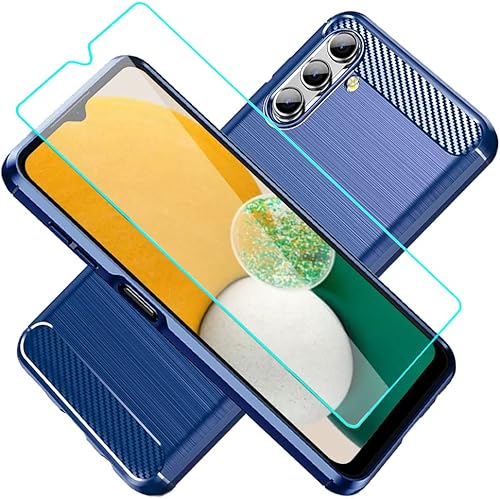 HNHYGETE Funda Samsung A13 5G, funda para Samsung Galaxy A13 5G, con protector de pantalla HD, suave, delgada, a prueba de golpes, antihuellas,