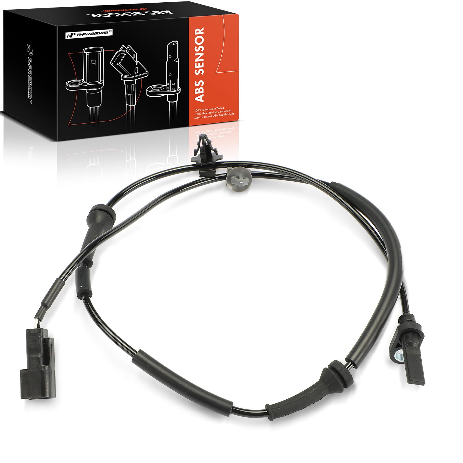 Amazon.com: A-Premium ABS Wheel Speed Sensor Compatible with Mazda