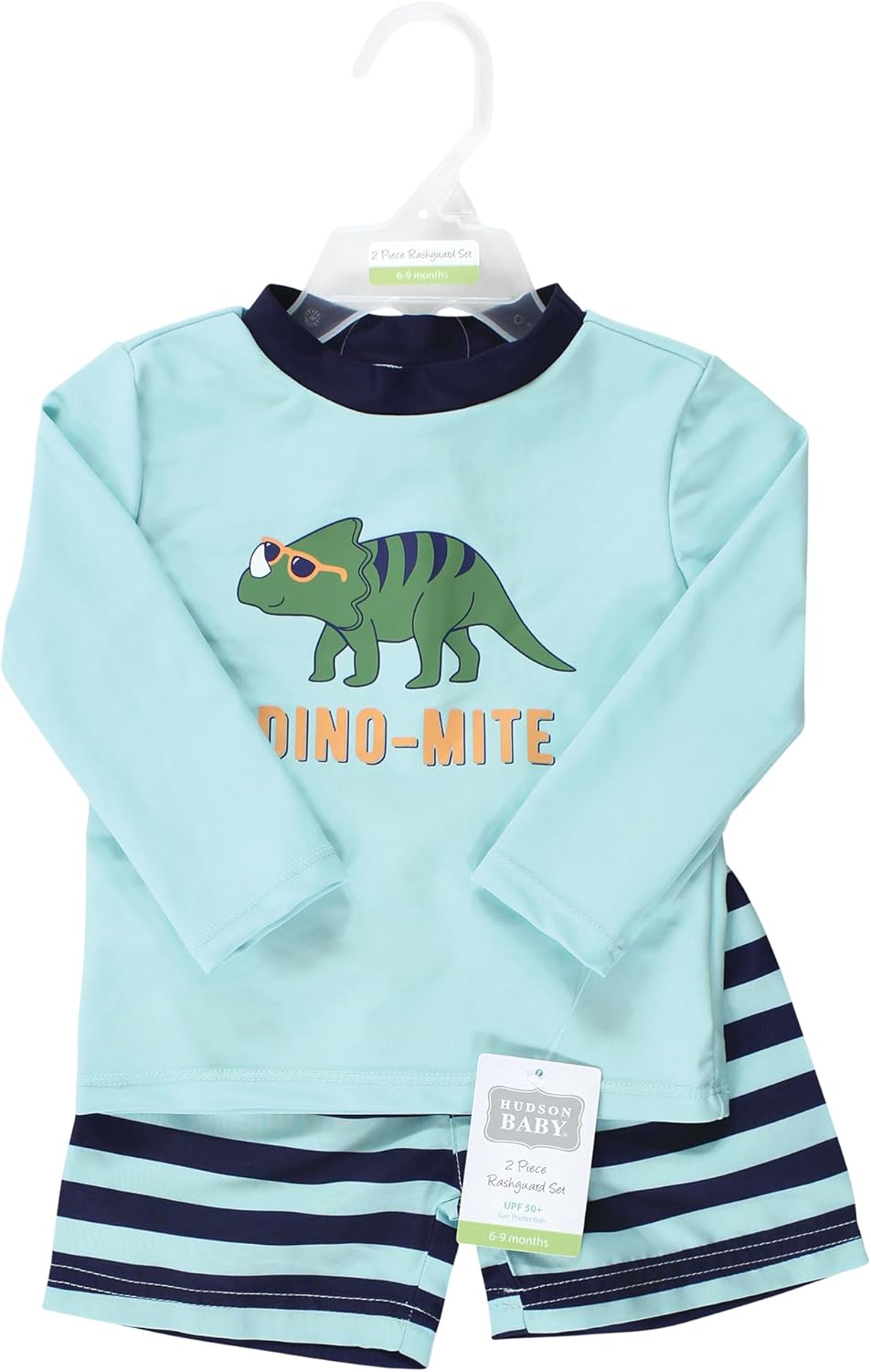 Hudson Baby Baby-Girls Swim Rashguard Set