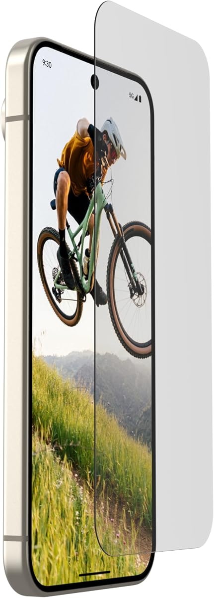 URBAN ARMOUR GEAR UAG Compatible con Google Pixel 9 Pro XL Protector de Pantalla Glass Shield Transparente, Vidrio Templado Doblemente Reforzado Premium Ultra Clear HD Antihuellas