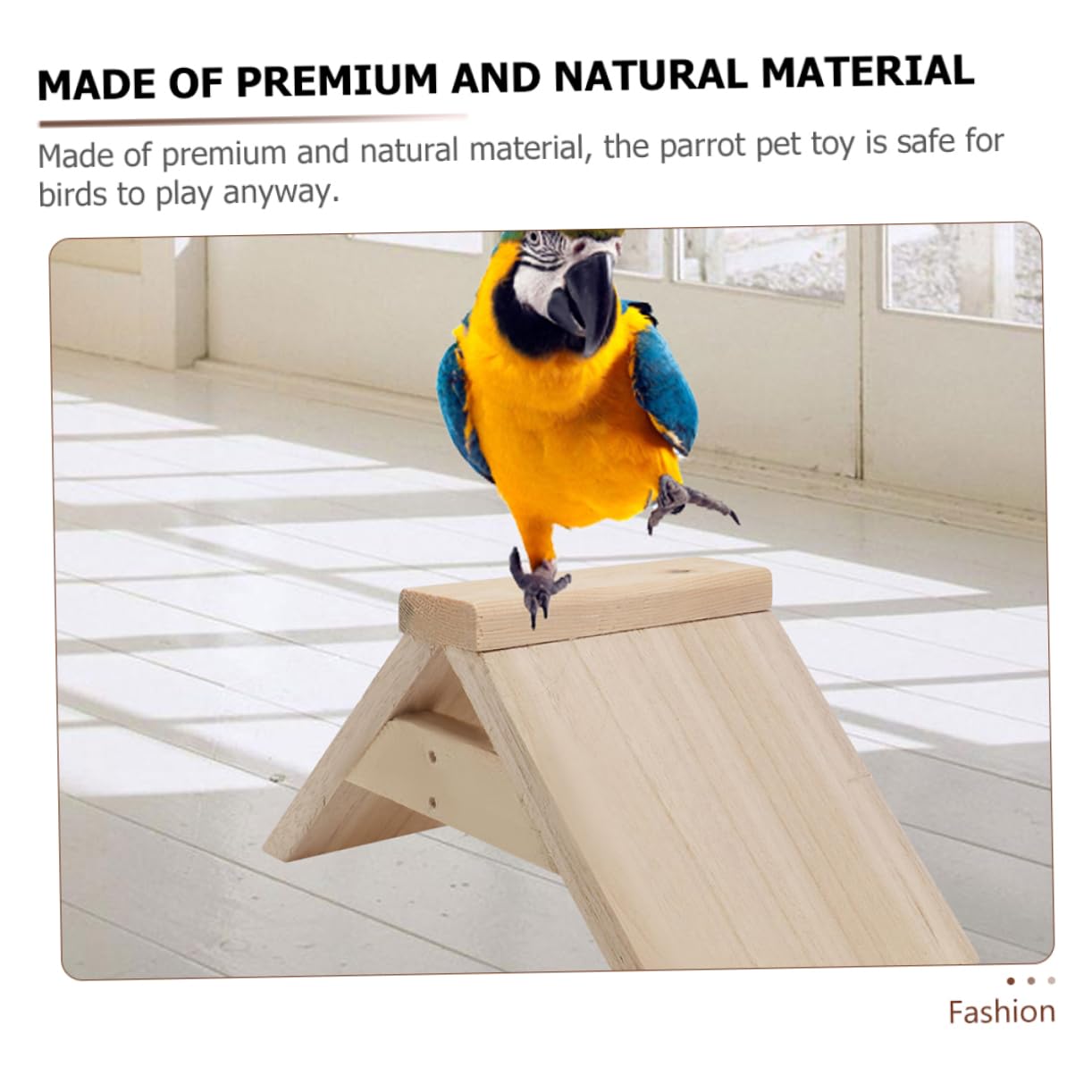 POPETPOP Soporte de Madera para Aves y Loros 5piezas, Perchero Resistente para Juego y Decoración en Jaulas de Aves Domésticas