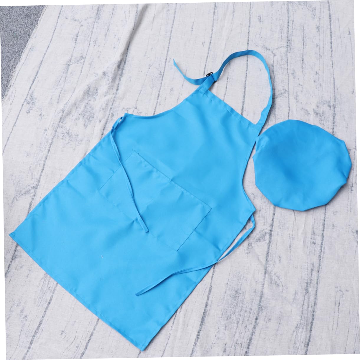 Amosfun 3 Pz grembiule da artista per bambini grembiule azzurro per bambini grembiuli per bambino per pittura artistica da pittura Blue