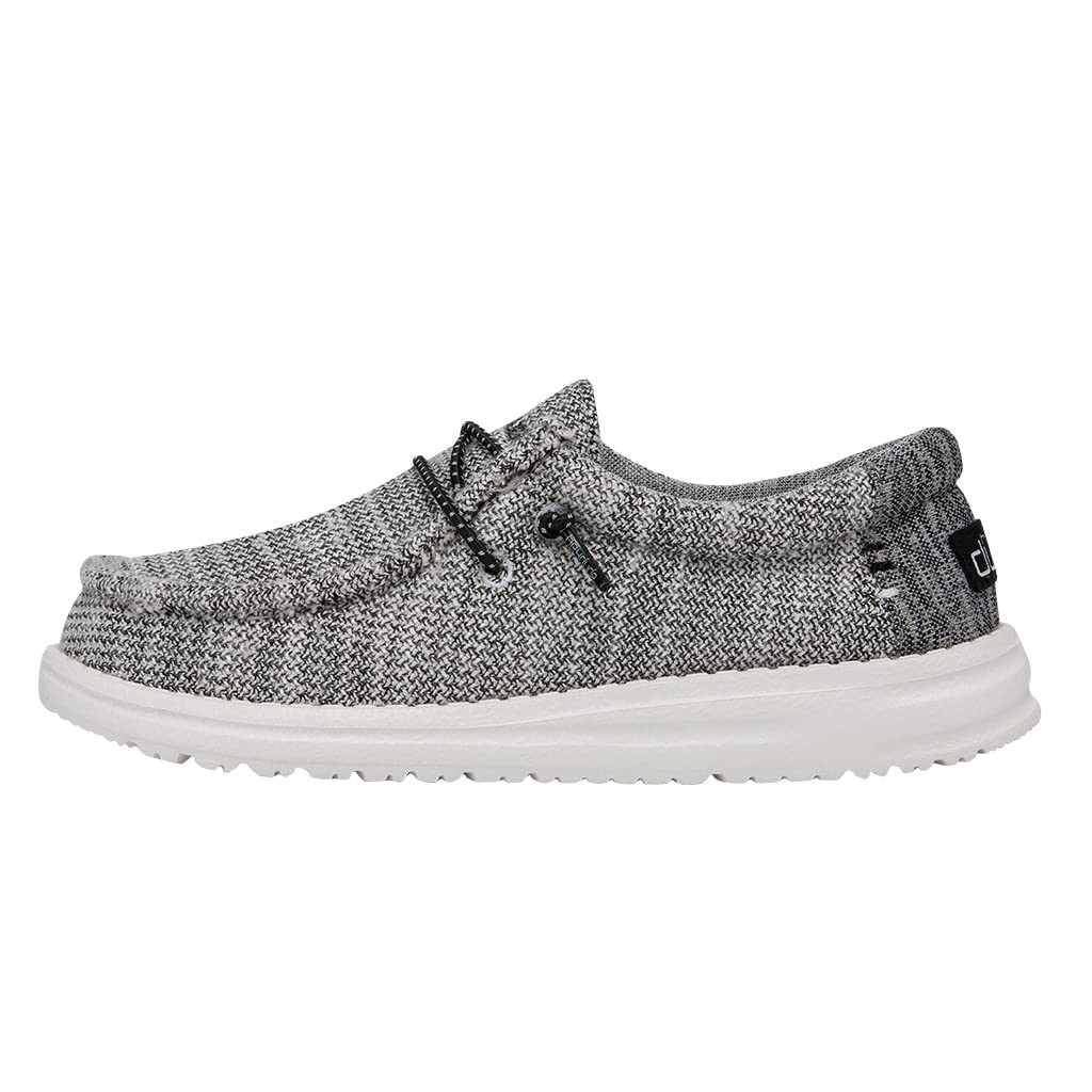 HEYDUDE Unisex-Child Kids Wally Youth Stretch