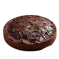 Vista 14 de ANDY ANAND CHOCOLATIER Pastel de mango de 9 pulgadas, 2.6 libras, rico postre tropical con rodajas de mango real, textura suave y húmeda y acabado