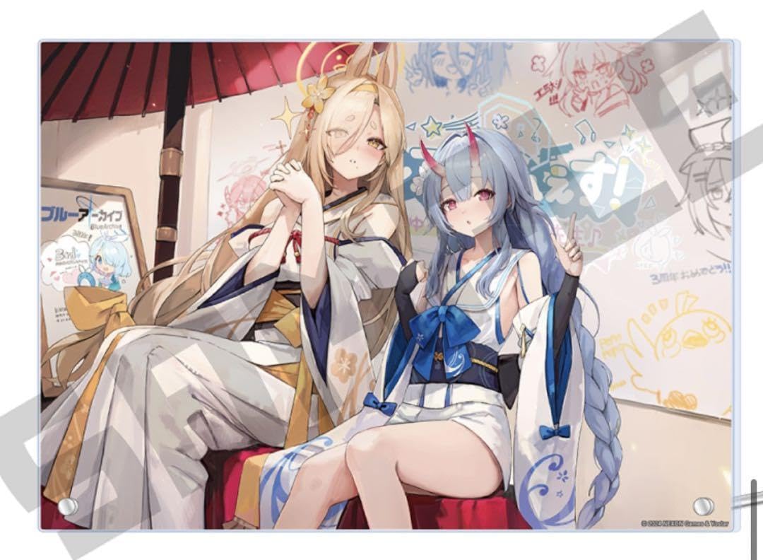 バラ売り可 ブルアカ 3周年 アクリルプレート（商品