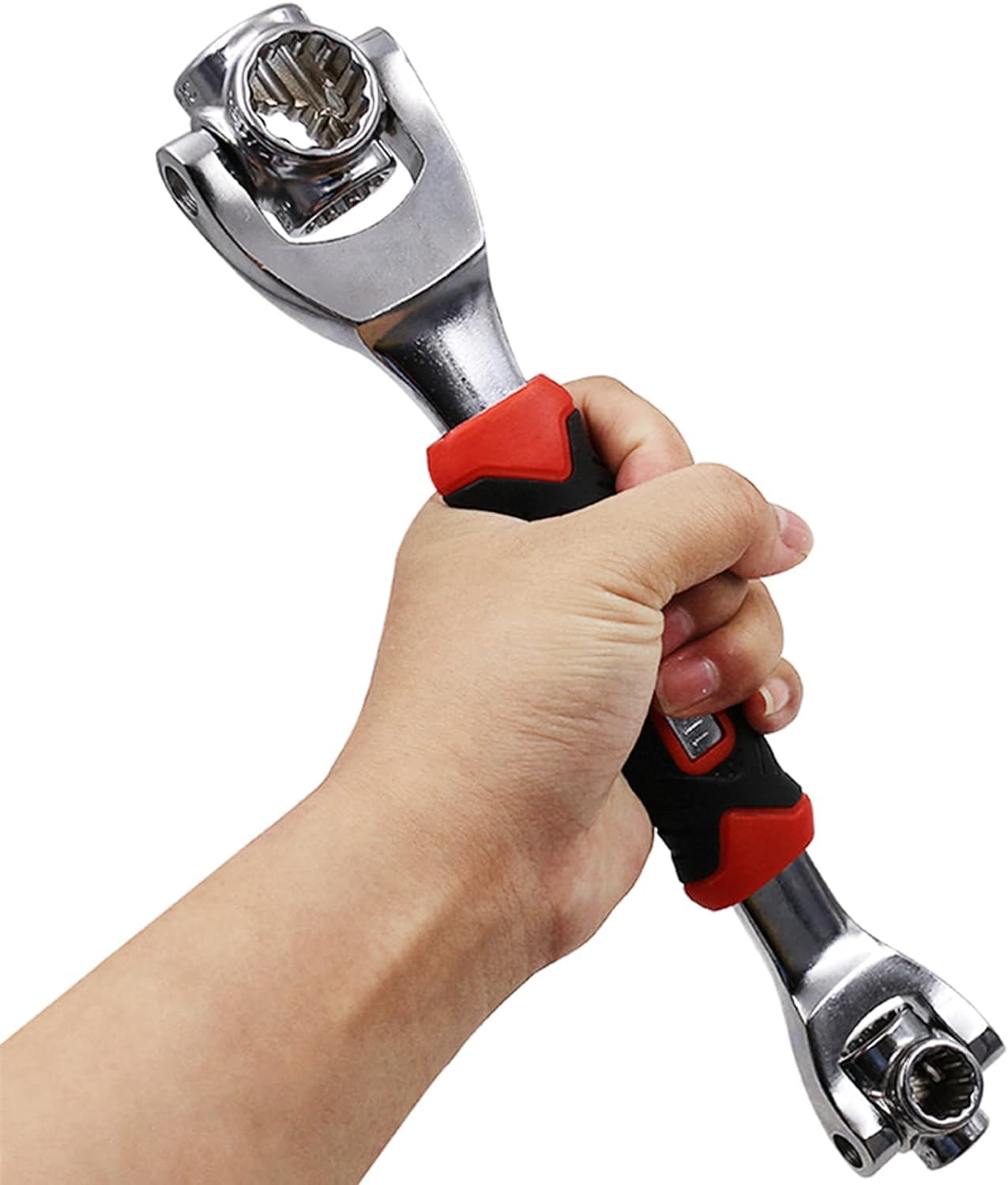 Chiave Universale 52 In 1 - Chiave Girevole 360&deg; Con Impugnatura Antiscivolo - Acciaio Cromo Vanadio