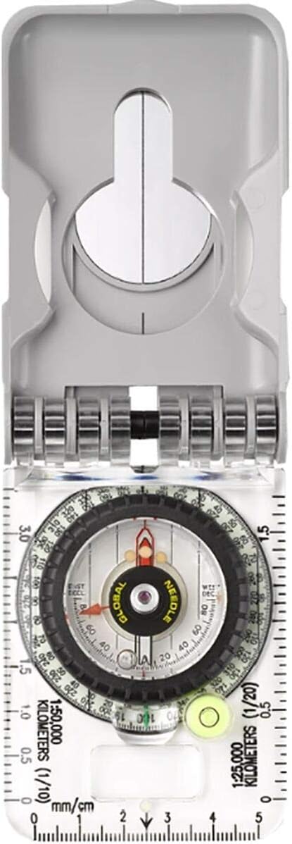 Brunton Truarc20 Glow Compass + Brunton Quick Reference Card Set Bundle