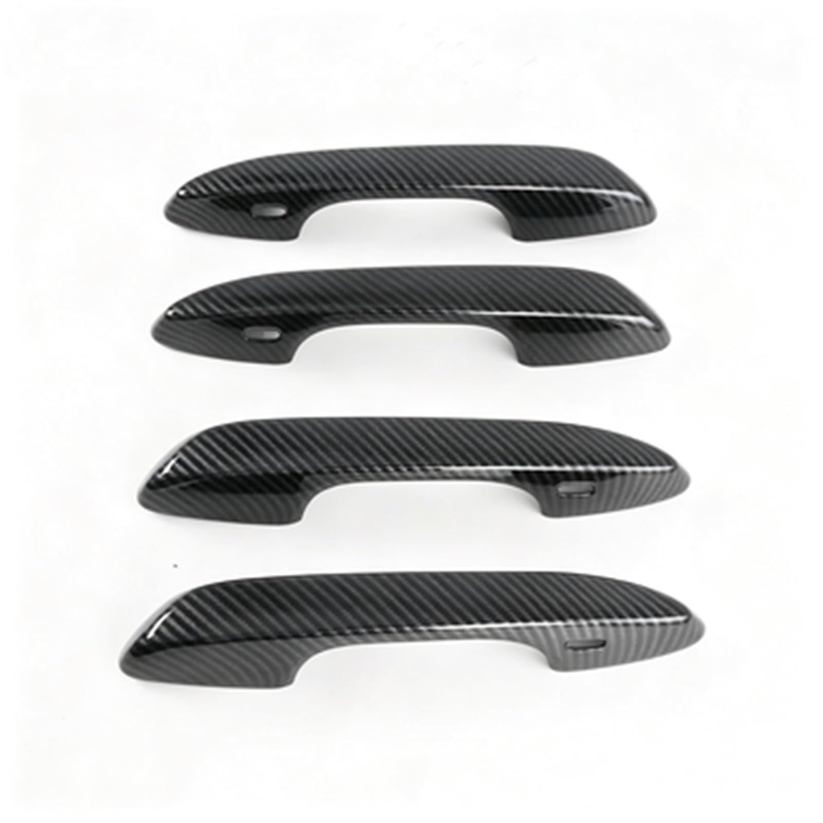 ZAPORA Covers Sticker Car Door Handle Cover Trim Sticker Styling Accessories for Lexus for ES ES300H ES350 ES200 ES260 ES300 2018-2022(Carbon Fiber)