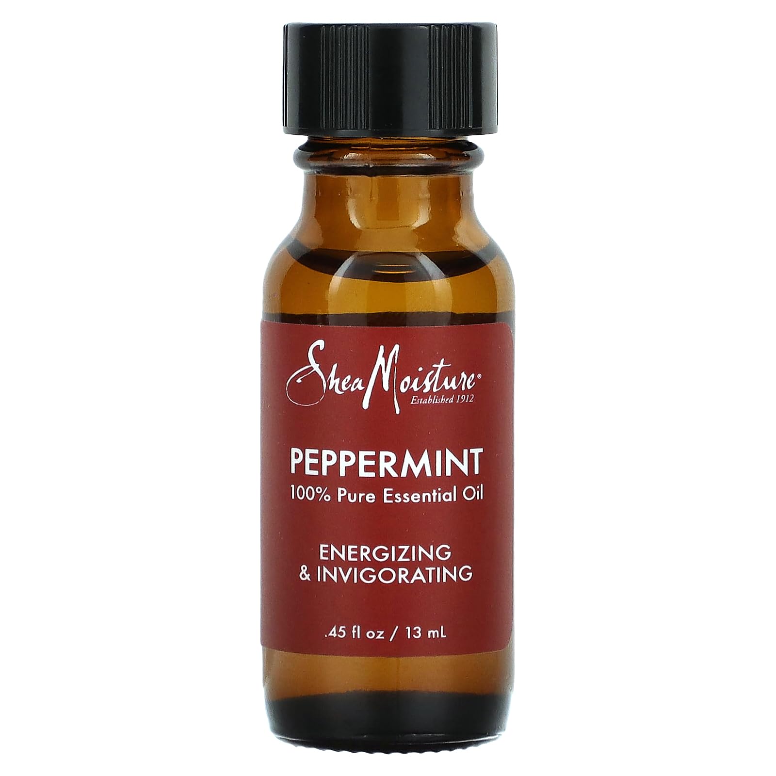 Sheamoisture 100% Pure Essential Oil to Uplift and Energize Peppermint Body Oil Sulfate Free and Paraben Free 0.45 oz