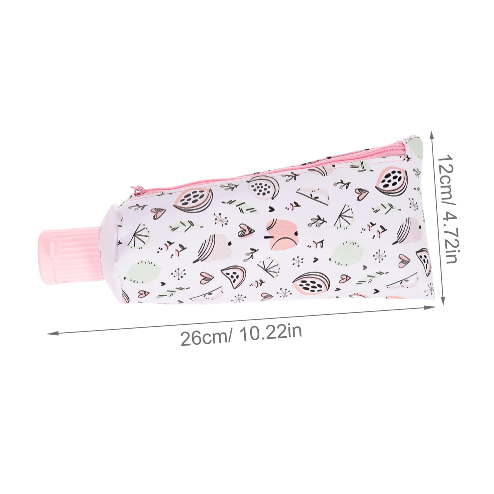 Uonlytech Trousse Portable pour Crayons en Cuir de Taille Compacte Rangement Multi-Usages pour Étudiants, Paquet de Rangement pour Stylos, Design Cartoon, Salle de Classe