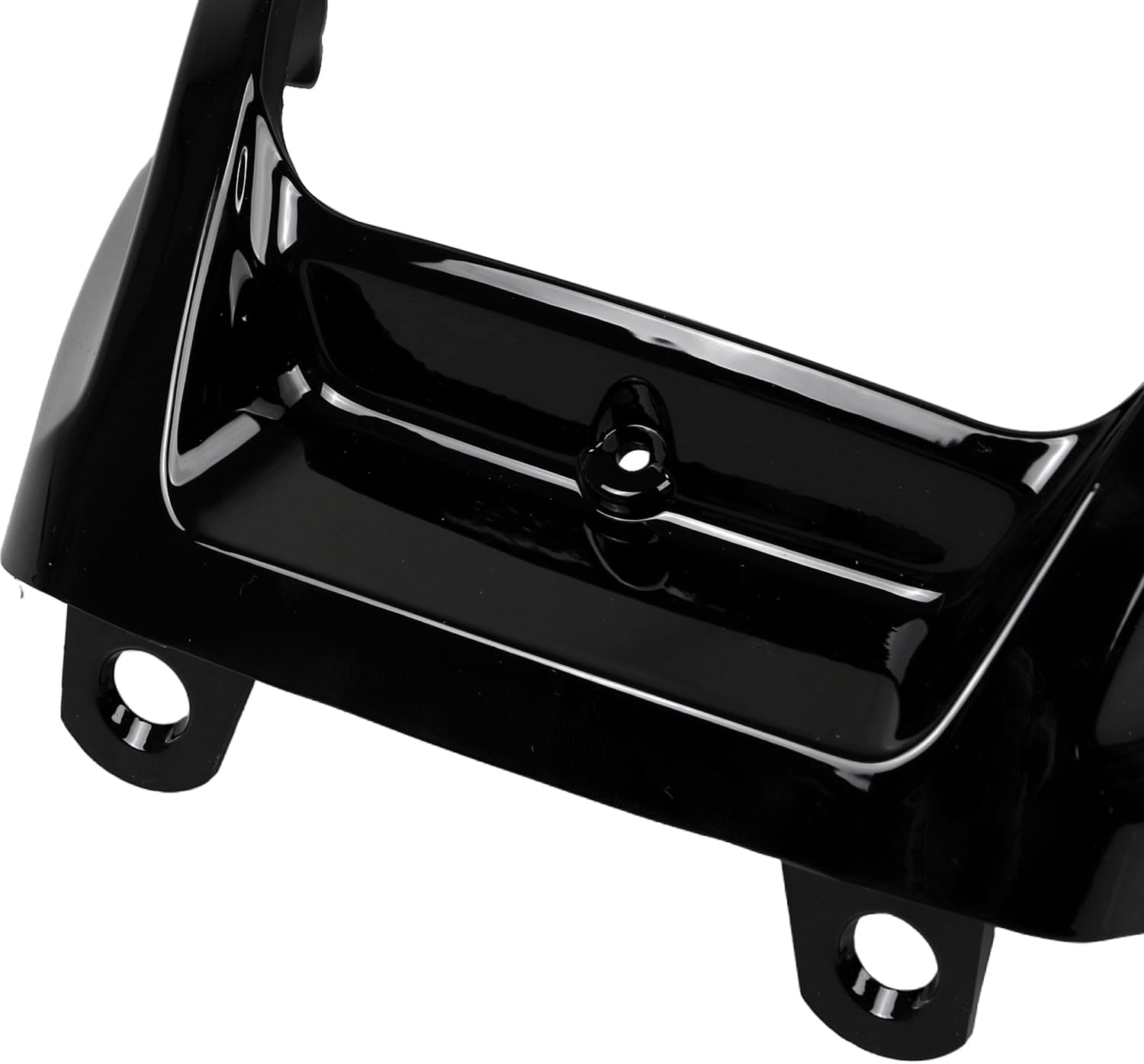 Gloss/Vivid Black Motorcycle Headlight Cover Shroud Visor Plate Fit for Honda CRF250X 2004-2007, CRF450X 2005-2007