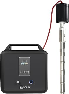 U.S. Solid 초음파 균질기, 초음파 바이브레이터 750W, 길이 250mm, 지름 25mm, 처리 용량 4L (L10"*W1", 4L)