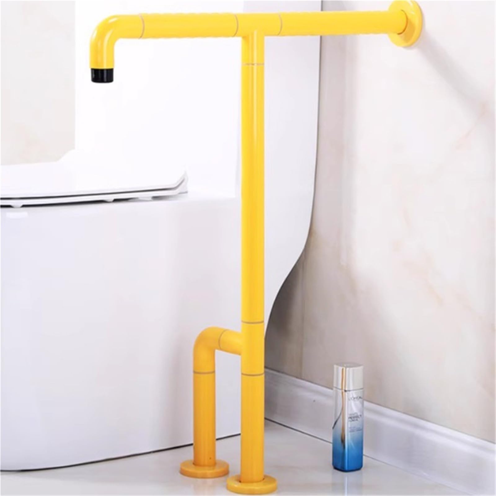 Maniglie per bagno, maniglie per WC, portatili, con forte ventosa, per vasche da bagno a pressione, accessori per bagno, 2 pezzi