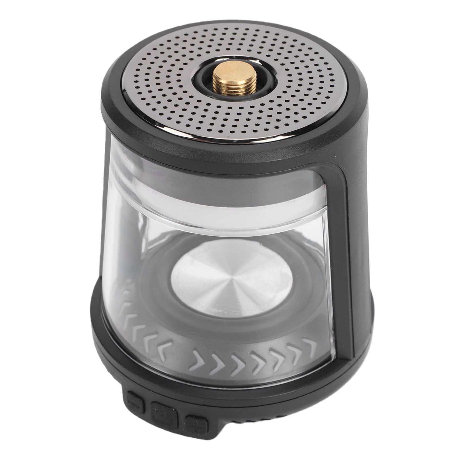 Camping-Laterne, 3 Farbmodi, Stufenloses Dimmen, RGB-Modus mit 360° HD-Stereo-Sound, Wiederaufladbar, IPX5 Wasserdicht, für Zeltwanderungen Im Freien
