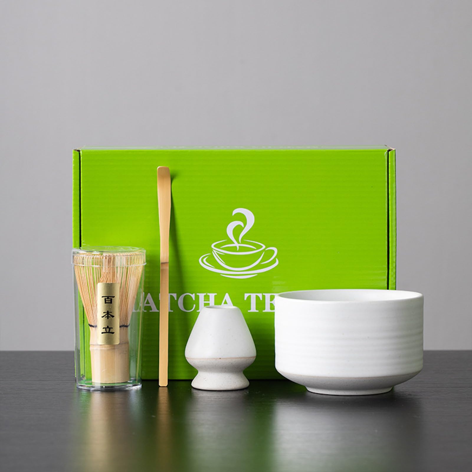 茶道具セット 茶碗 茶器 茶筅 など　茶碗3個 茶道具セット（茶碗3つ、茶筅、茶入れ、茶杓） Amazon｜JIKANNOYA 抹茶
