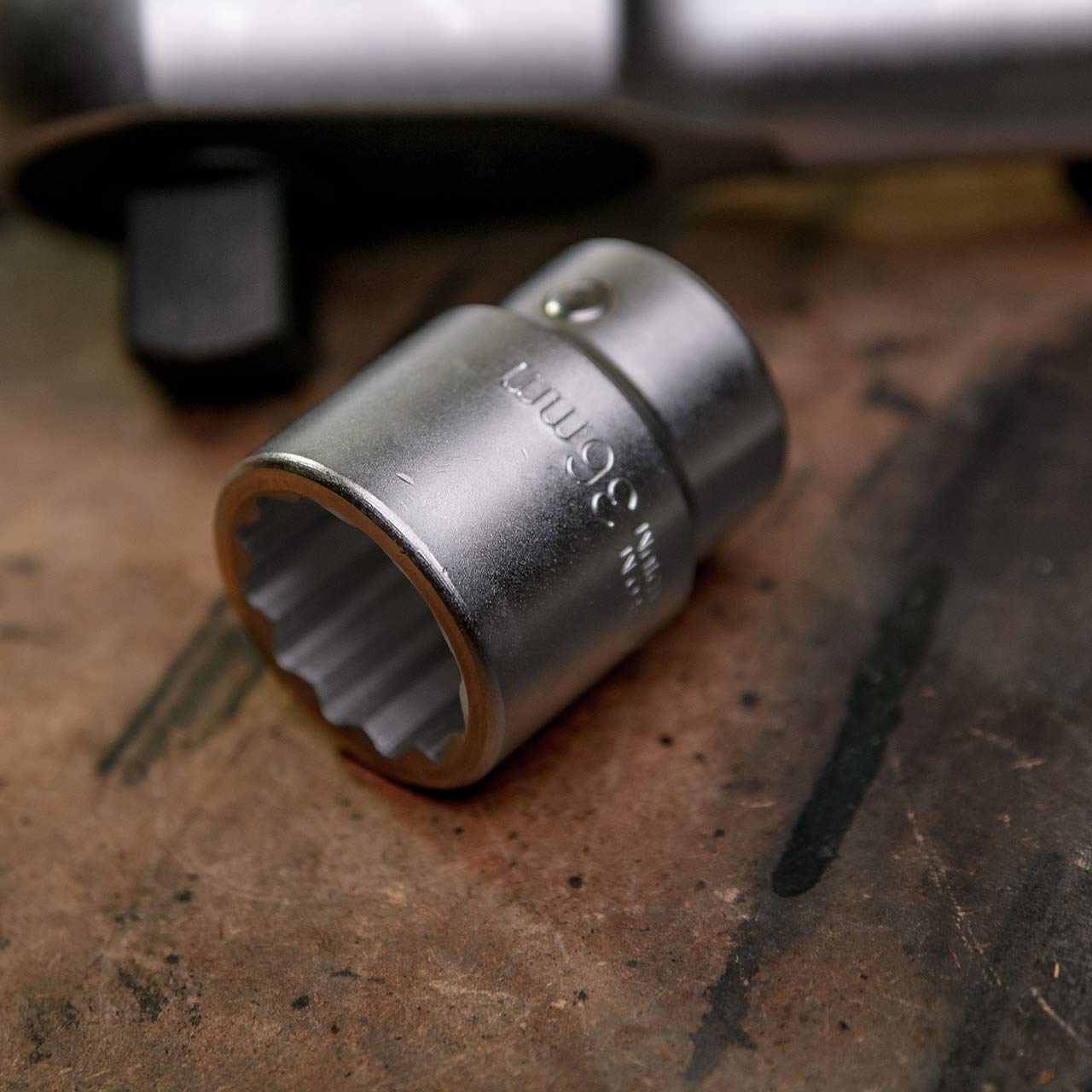 "Inserto per chiave a bussola, esagono interno, conforme alla norma DIN 3124, 65 mm." | WGB Das Werkzeug