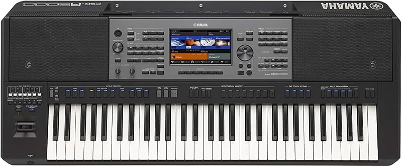 61-Key World Music Arranger Keyboard, 210 New World Music Styles, Assignable Joystick Controller PSRA5000