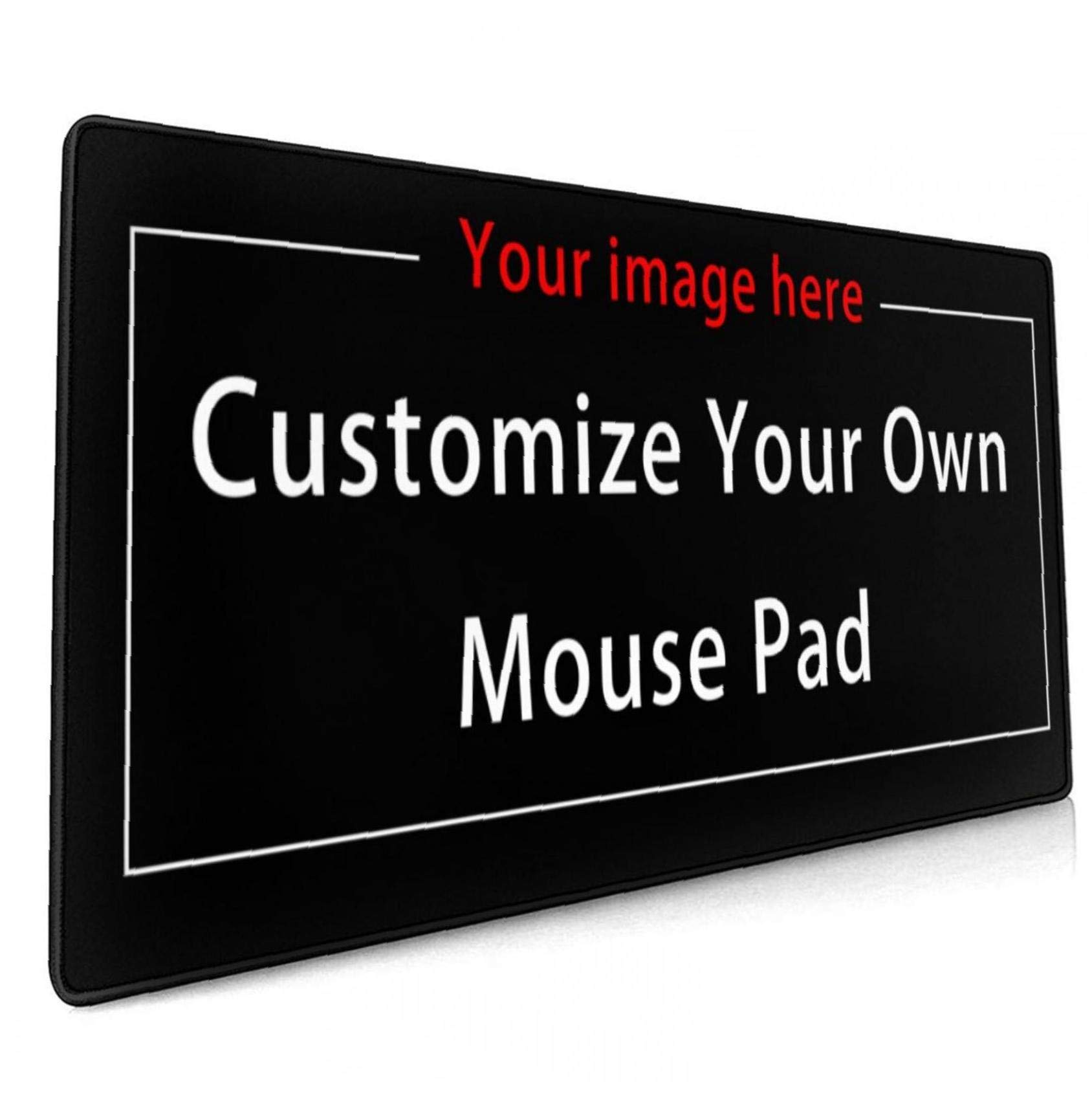 Cute Leopard Print Custom Mouse Pad, Personalized Large Mousepad...
