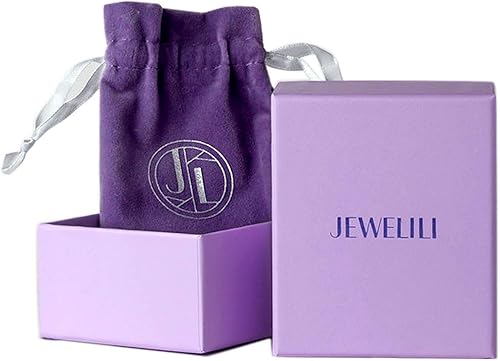 Miniatura 5 de Jewelili Pendientes de tuerca de plata de ley con perlas redondas de 0217in y circonitas cúbicas redondas de 0098in Perla nácar