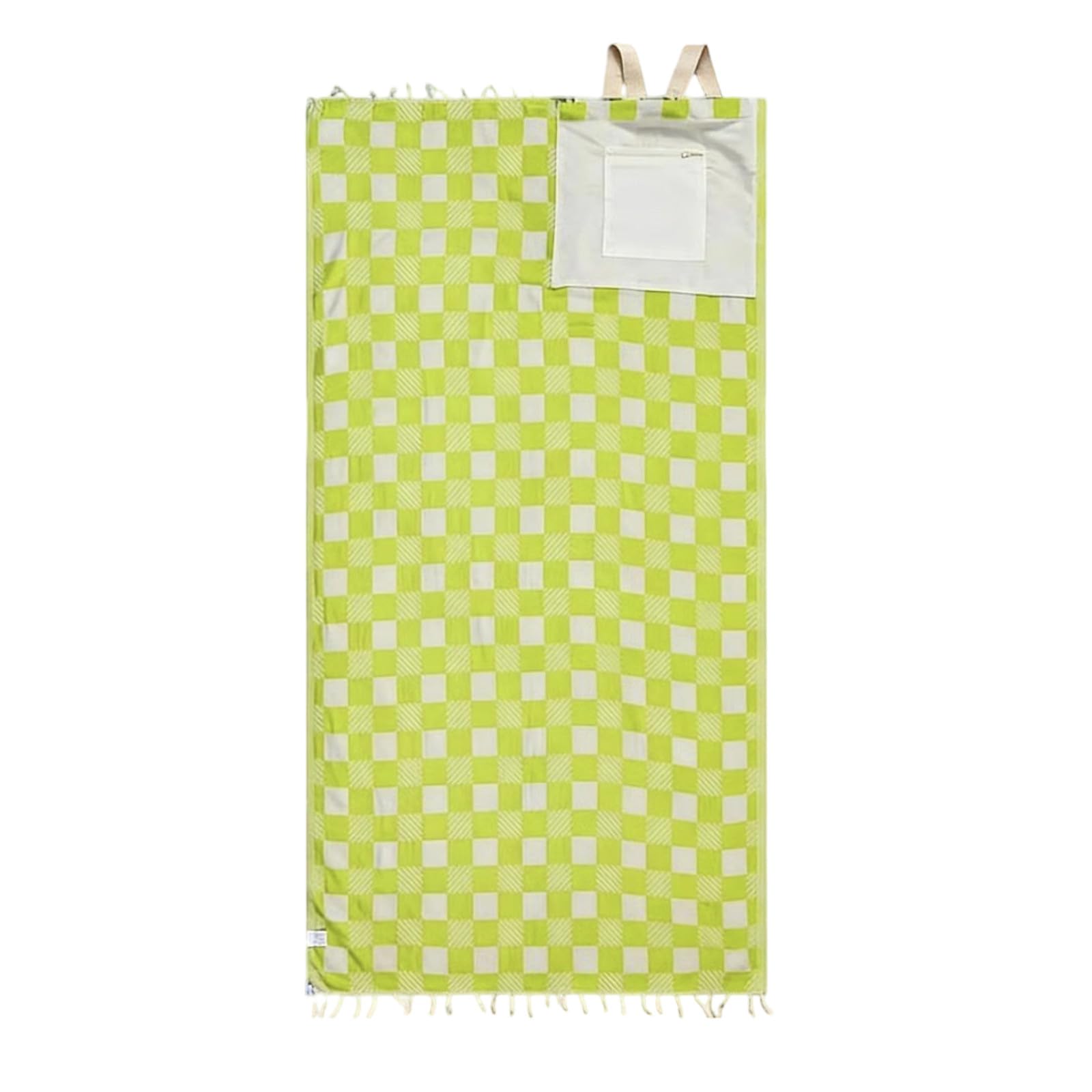 2 in 1 Beach Towel Bag Convertible Backpack,Convertible Towel Bag Backpack,Sandcloud Beach Towel Bags for Travel, Camping, Pool - Packable Inner Zip Pocket Dry Bag for Women and Men (Green)