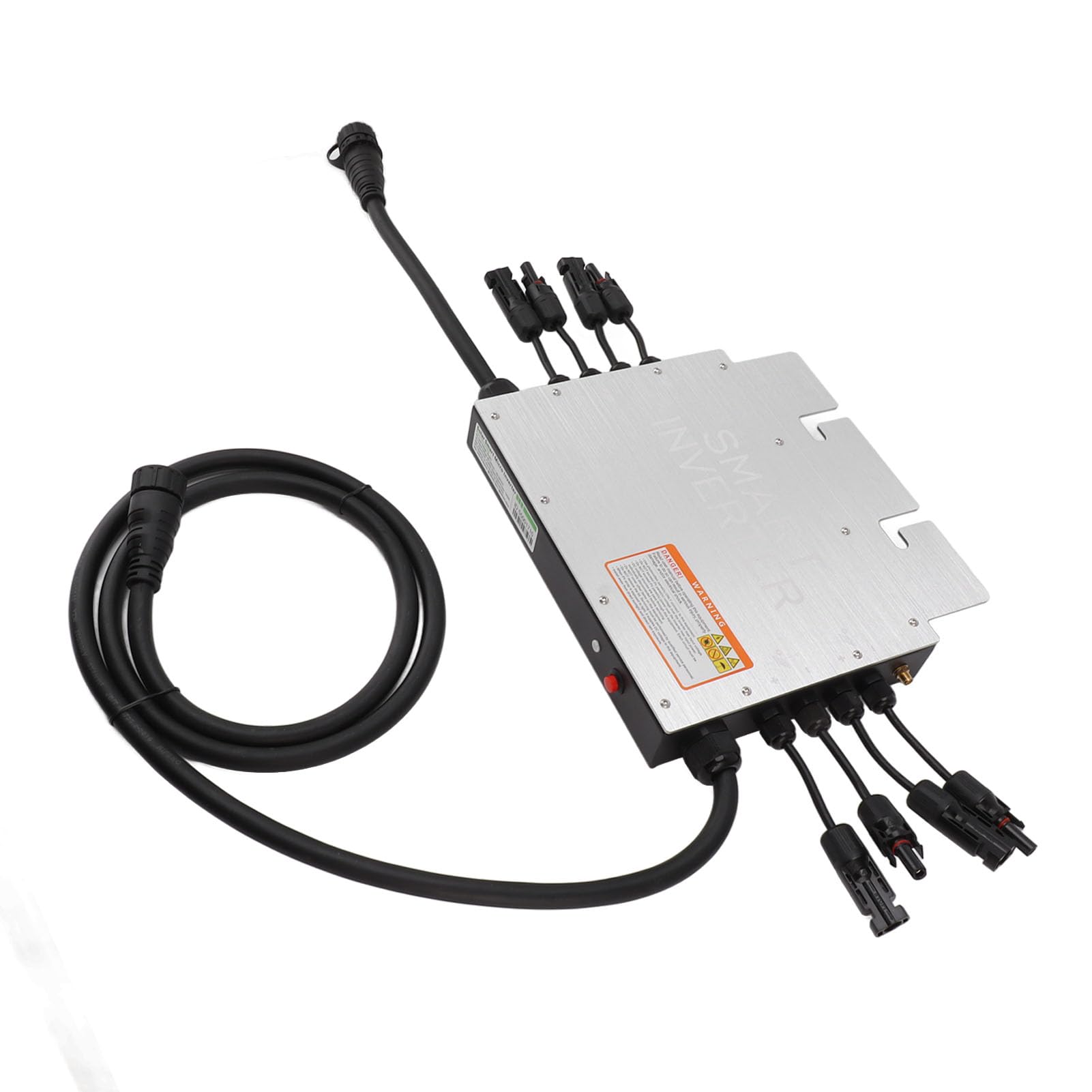 Microinversor Solar 1400W, Inversor Sinusoidal WiFi Conectado a