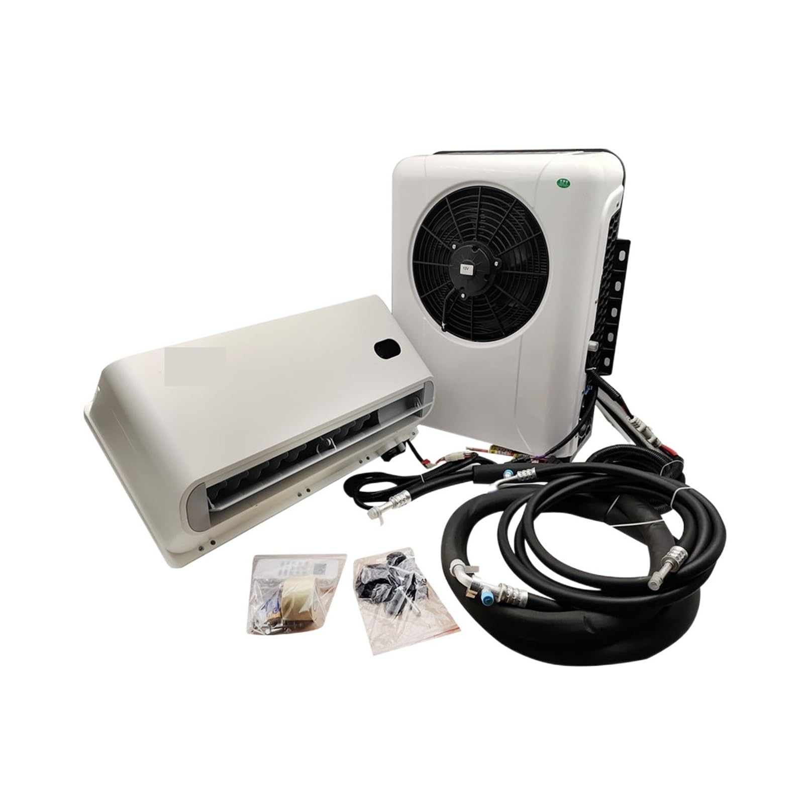 RV Air Conditioner, Motorhome Split Air Conditioning,12V Truck Electric Parking Conditioner 24V For Bus RV Caravan Camper Van(Cool 24V)