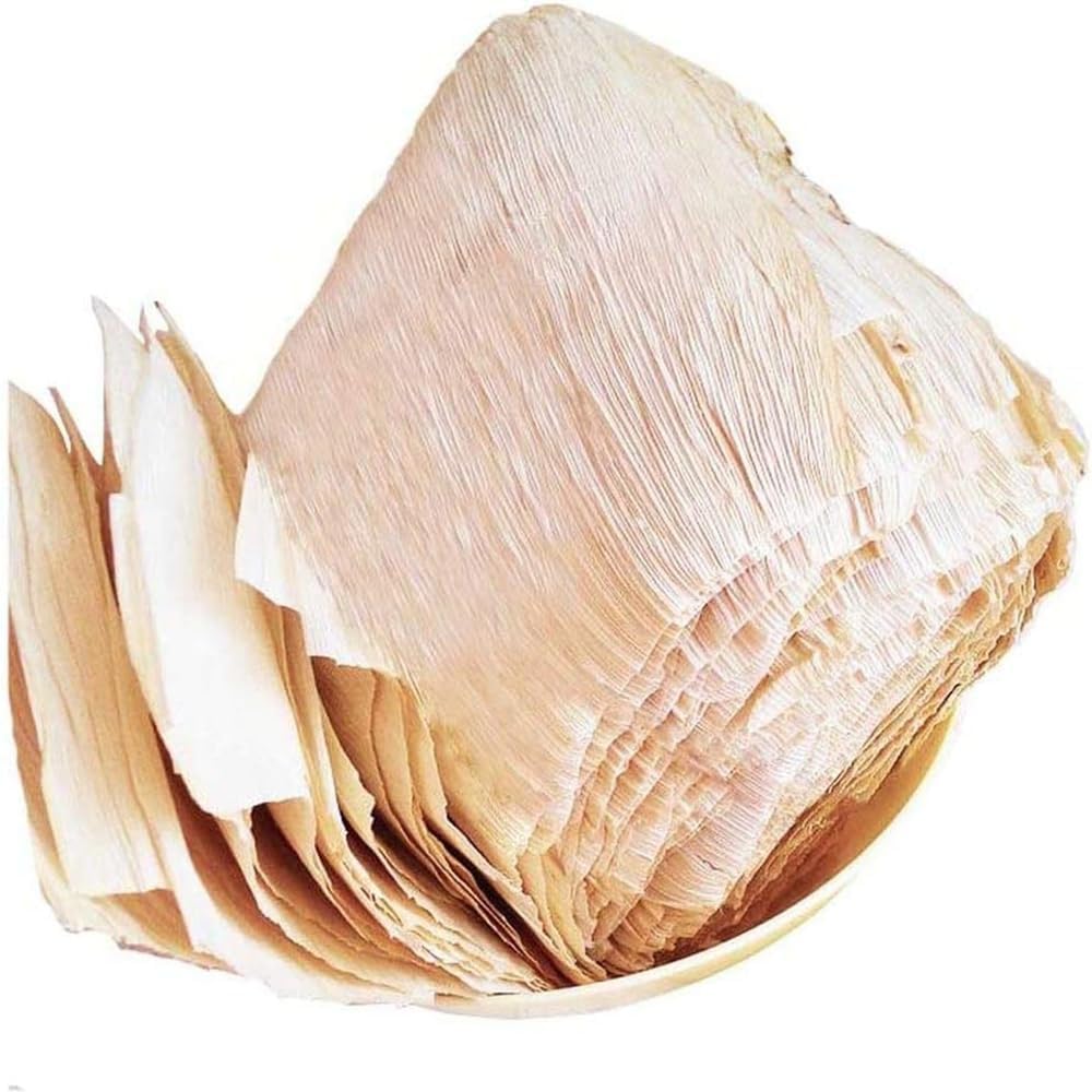 Feuille de maïs naturelle pour cuisine - 250 g