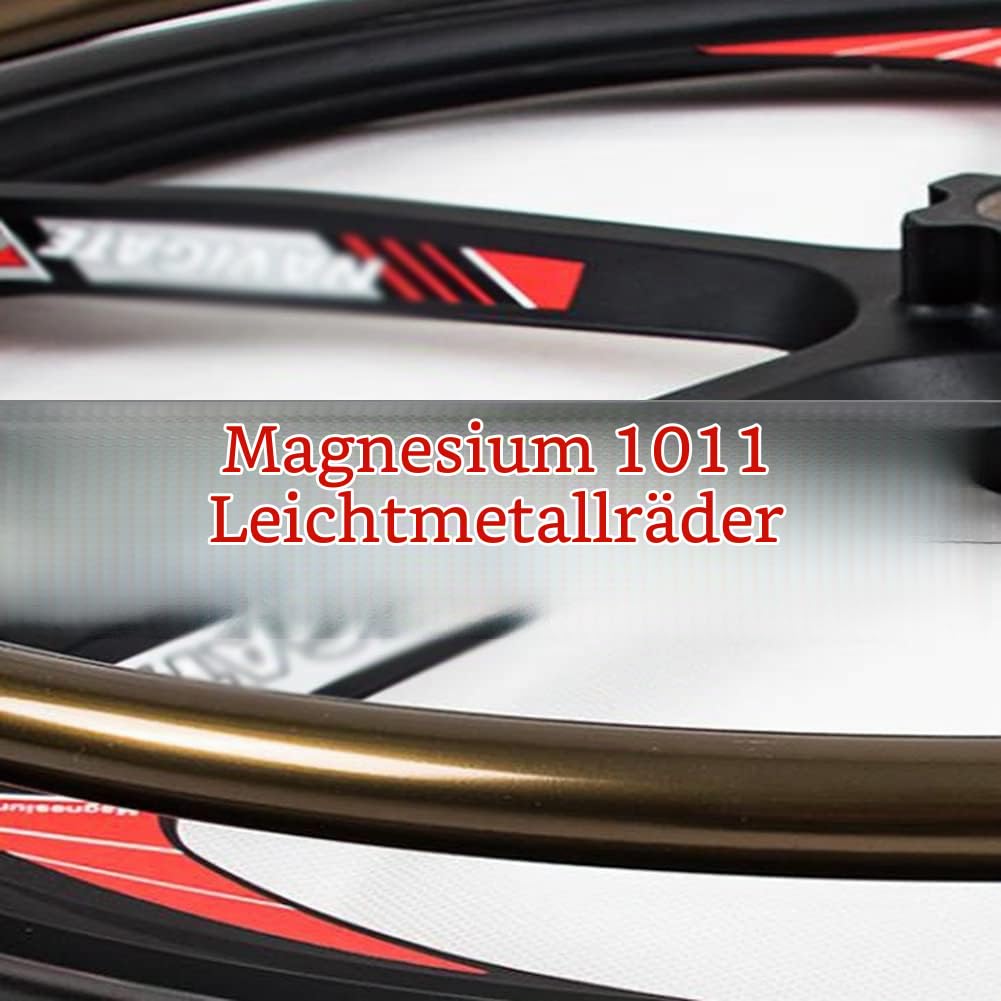 24 Zoll Rollstuhl Hinterrad, Pu Solides Rad Ersatzteile, Magnesium Legierung Radnabe, Power Wheelchair Ersatzreifen