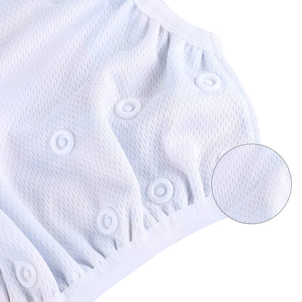 Couches lavables pour bébé Couches réutilisables pour bébé Insérez une couche de poche tout-en-un pour la plupart des bébés et des tout-petits (4PCS, Amour rose)