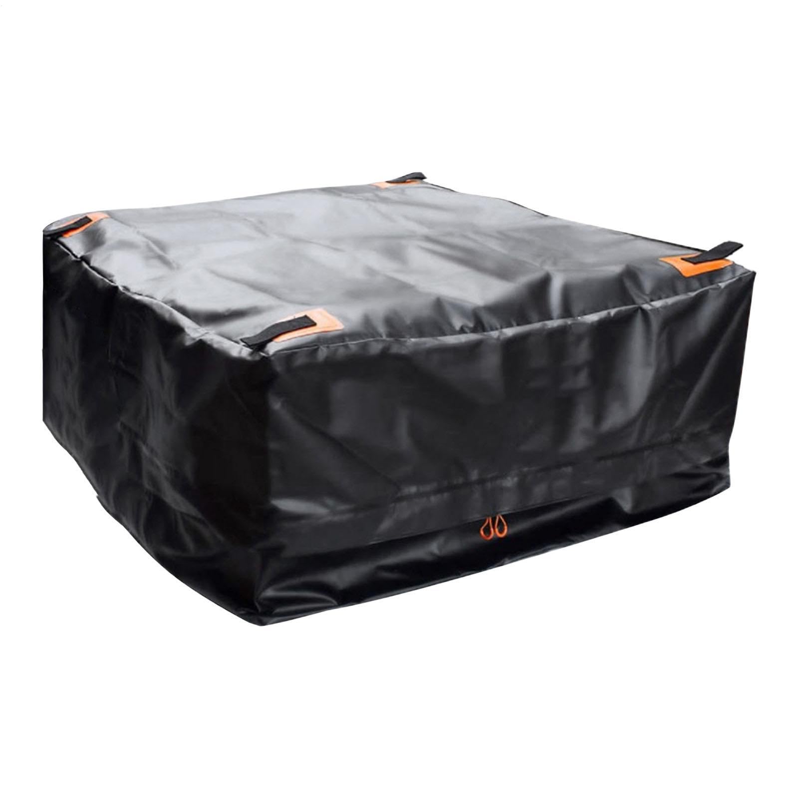 Rooftop Cargo Bag | Rooftop Car Cargo Bag with 6 Adjustable Bungee Cords | Waterproof Truck Roof Bags with Zipper High Elastic Storage Bags for Trip, Camping, Travel