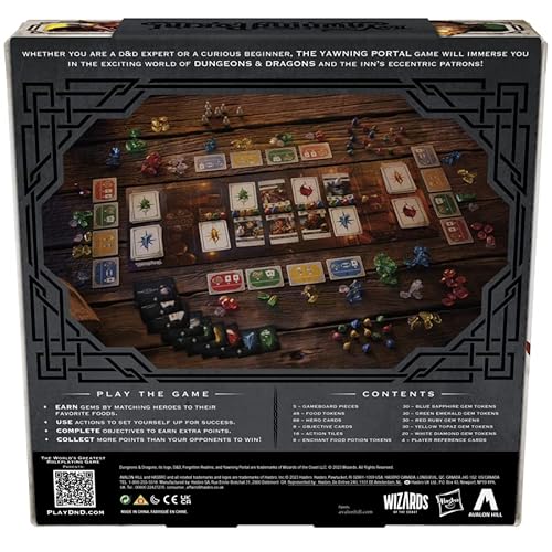 Dungeons & Dragons: The Yawning Portal Game, D&D Strategy Board Game For 1-4 Players, D&D Board Games For Ages 12 And Up, Family Games #TOP4