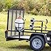 Buyers Products LT23 Adjustable Backpack Sprayer Rack for Landscape Trailers, Easy Storage for Landscaping Equipment and Supplies, Made in The USA,Black