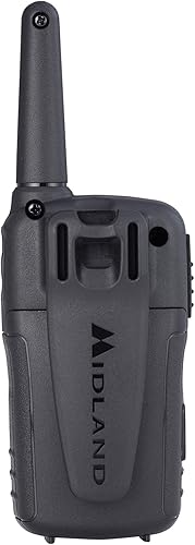 Miniatura 3 de Midland T10 - Walkie Talkie FRS de 22 canales, radio bidireccional de hasta 20 millas, color negro (paquete de 6)