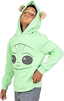 Vista 5 de STAR WARS The Mandalorian The Child Cosplay - Sudadera con capucha para bebés y niños grandes
