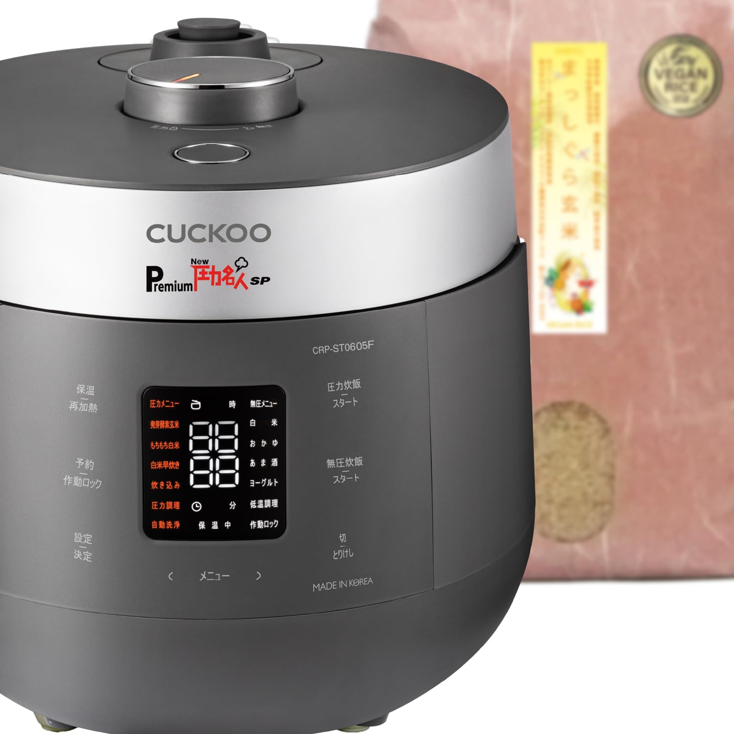 CUCKOO Premium New 炊飯器 / グレー CUCKOO Premium New 炊飯器 / グレー