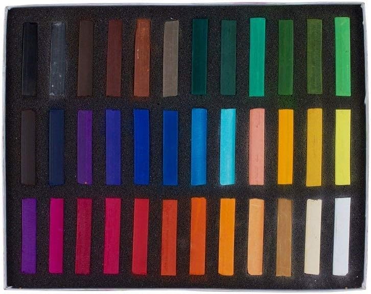 Soft Pastels Artist Chalk Pastel Pencil Art Set Non