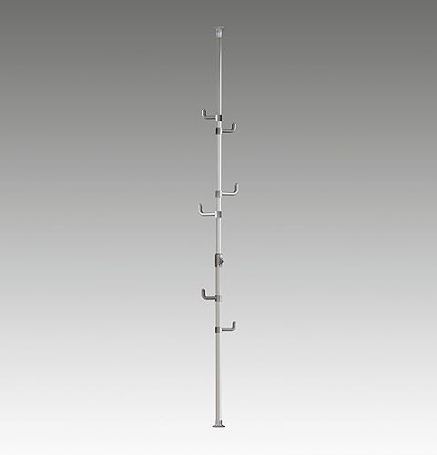 Miniatura 3 de Perchero de acero One Touch, perchero independiente, para ropa, sombreros, monedero, bolsos, para sala de estar, dormitorio, oficina en casa, hecho