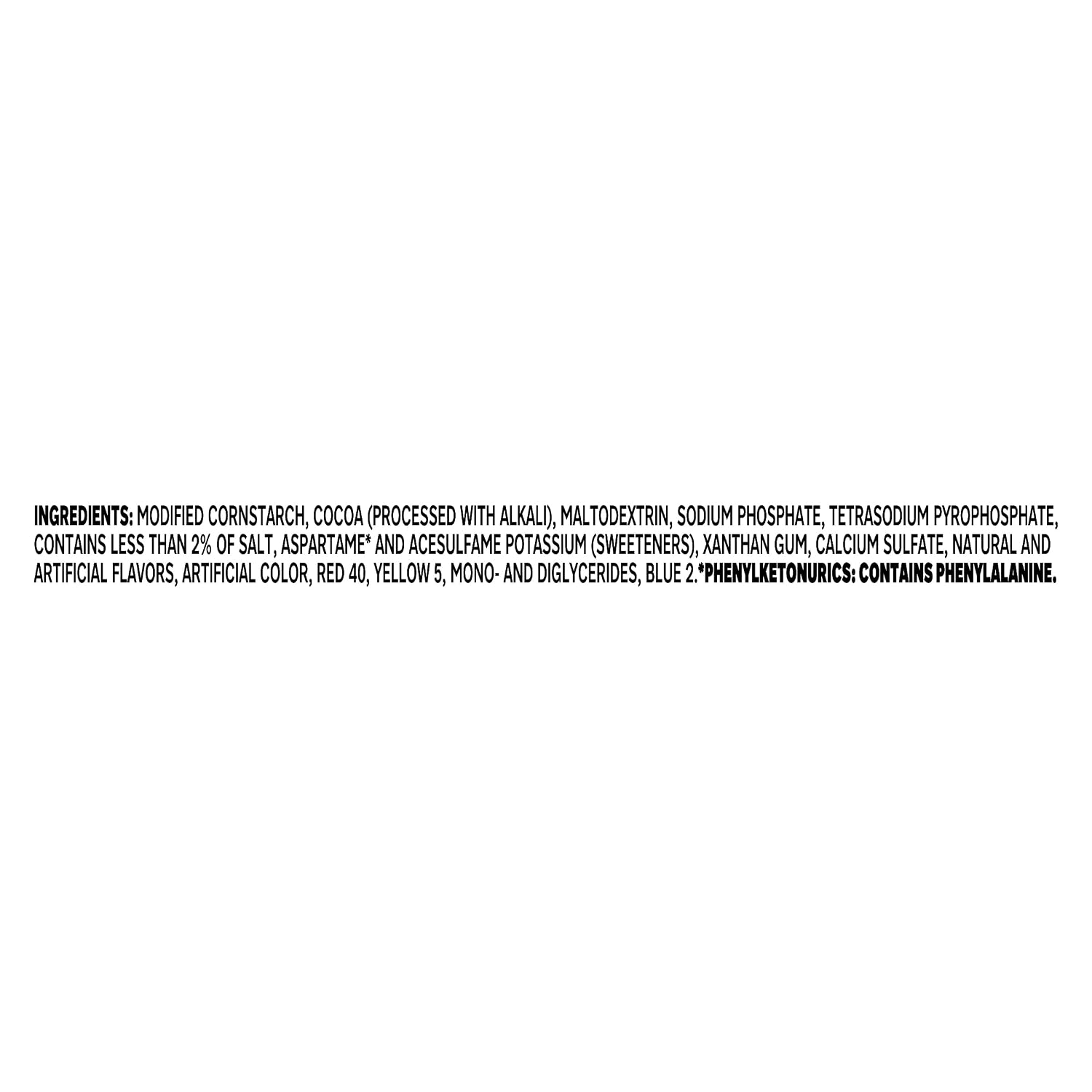 Jell-O Chocolate Fudge Sugar Free & Fat Free Instant Pudding & Pie Filling Mix (1.4 oz Box) Pack of 24