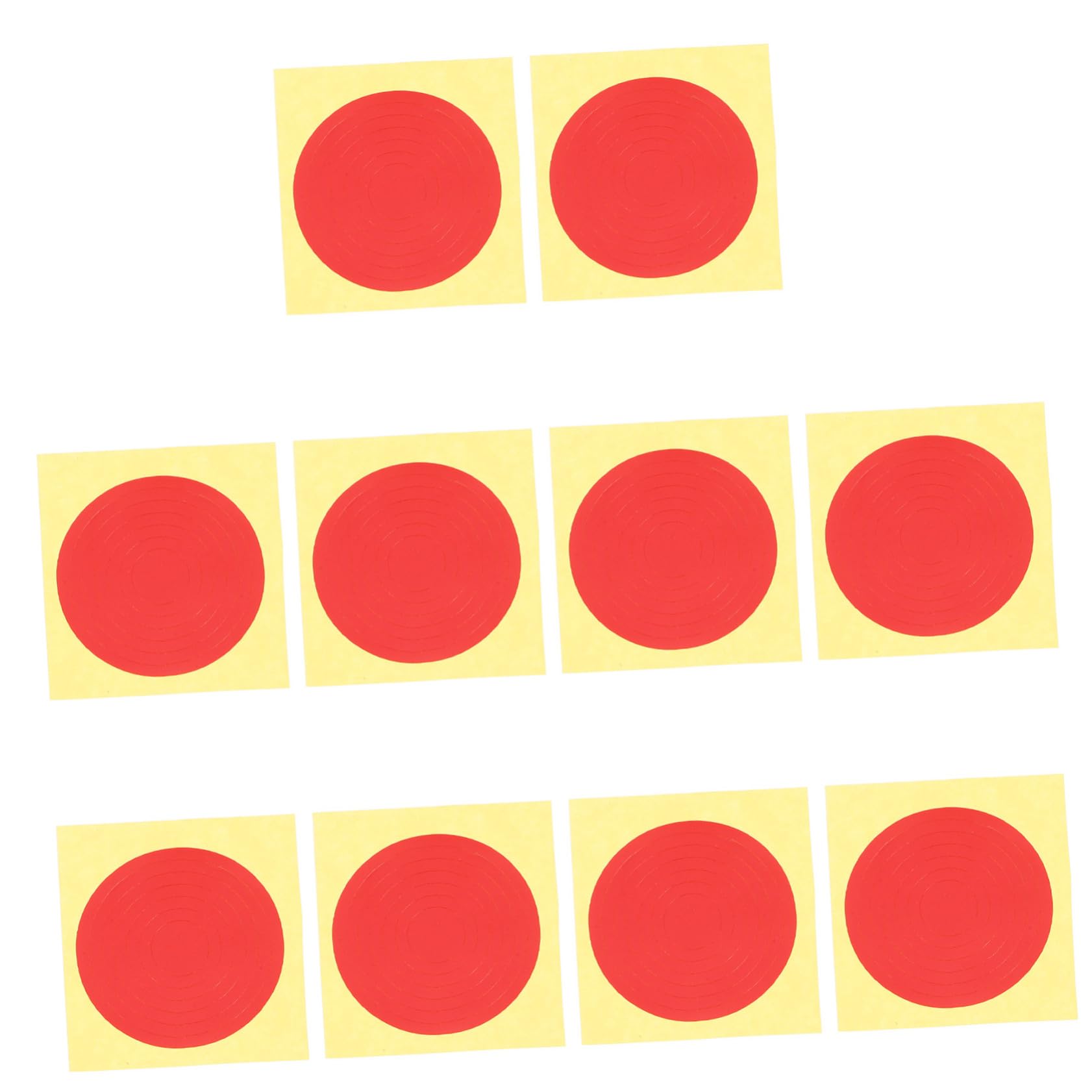 TIDTALEO 10Sheets Adhesive Pressure Gauge Stickers Reflective Indicator Labels for Easy Identification of Various Gauge Decals for Home and Commercial Use