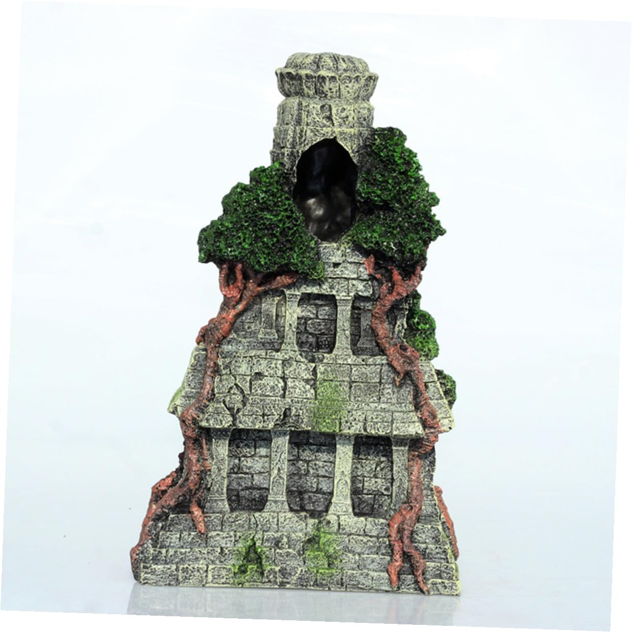 Toddmomy 1pezzi Decorazione Acquario Resina con Statua Buddhista Ornamento per Pesci e Paesaggio Sottomarino Decorazione per Ambienti Domestici e Uffici