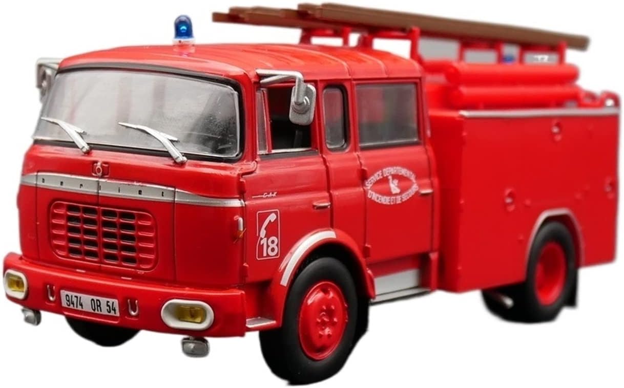 模型 1:43 消防車用 Berliet Gak17 シミュレーション ダイカスト 完成品 モデル 金属 おもちゃ 車 オブジェ