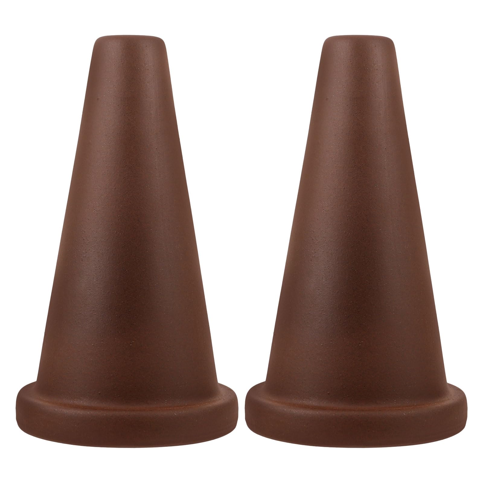 Cône de ponte en argile violette POPETPOP pour reproduction de scalaires (lot de 2)
