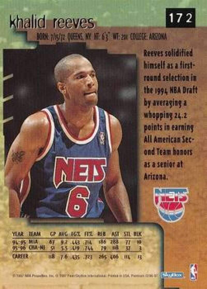 Amazon.com: 1996-97 SkyBox Premium Series 2 Basketball #172 Khalid
