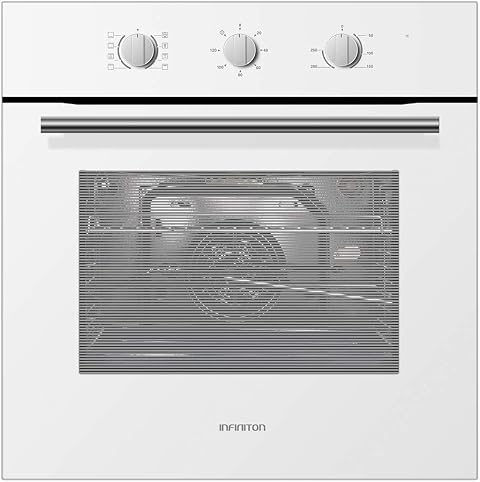 HORNO MULTIFUNCION 818LB INFINITON 70L (Blanco, 8 Funciones, Triple acristalamiento, Potencia maxima 3000W)