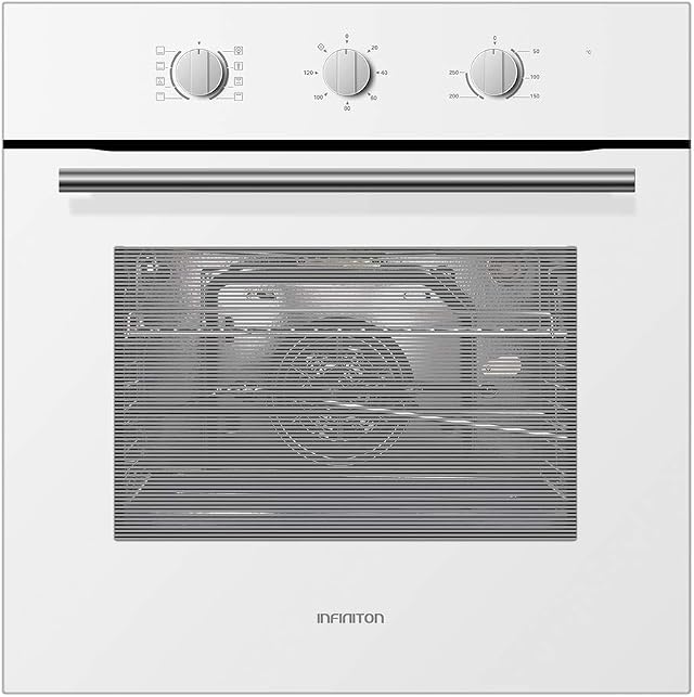 HORNO MULTIFUNCION 818LB INFINITON 70L (Blanco, 8 Funciones, Triple acristalamiento, Potencia maxima 3000W)