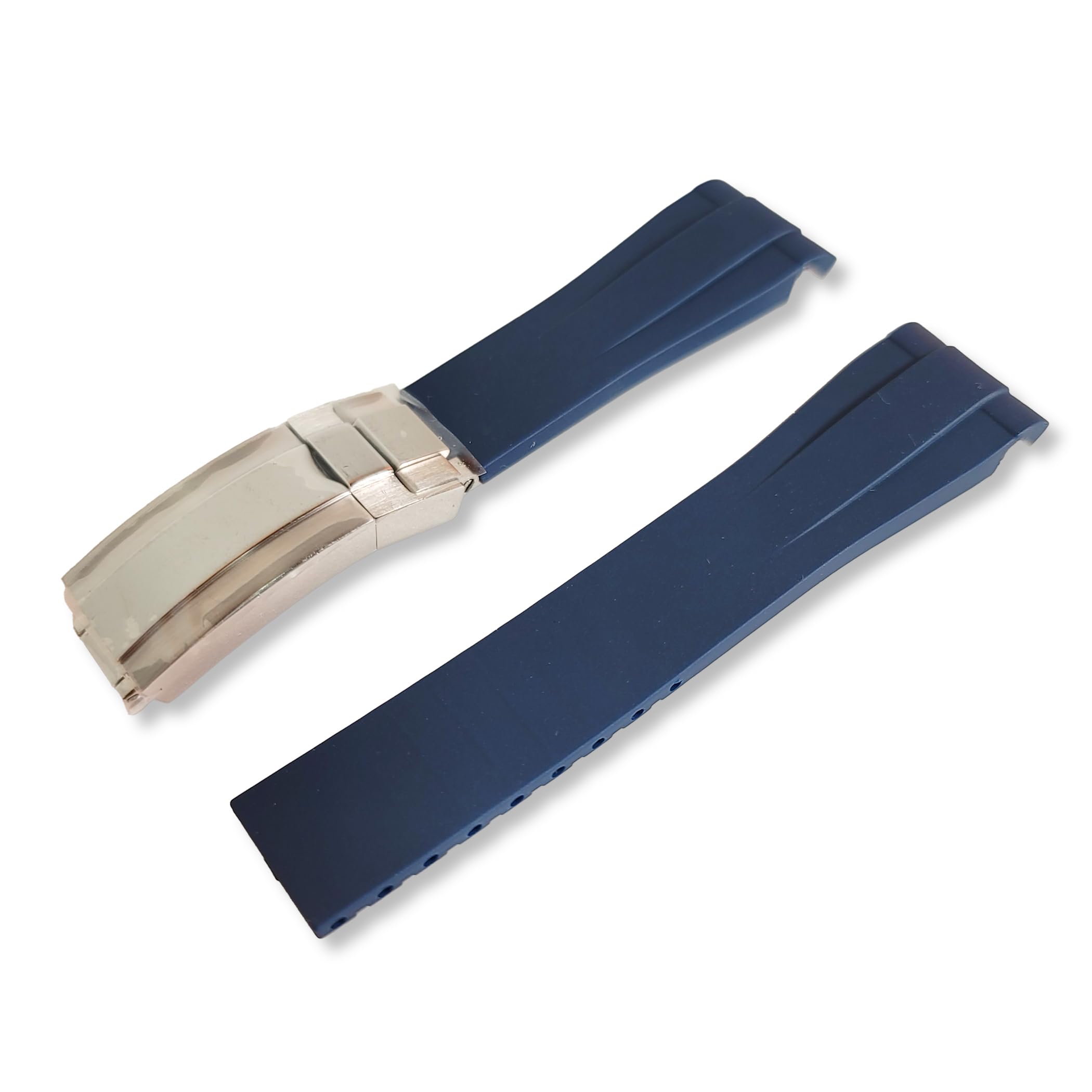 Amazon.co.jp: [MTP & Style] ラバーベルト 20mm バックル付き 腕時計